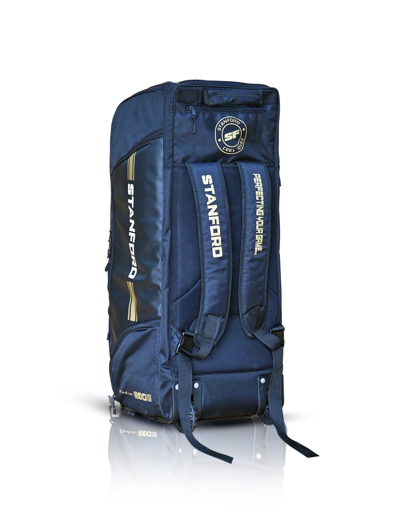 SF Gold Edition Duffle Wheelie Cricket Kit Bag